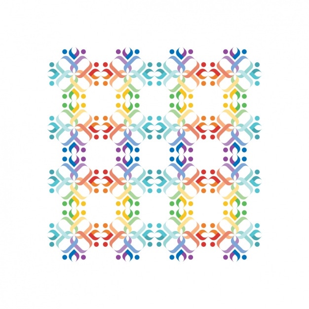 Kolorowe motywy ludowe
